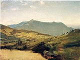 John Frederick Kensett View of Mount Mansfield painting